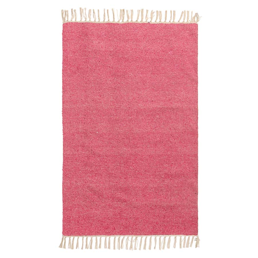 Plain Recycled Yarn 60 x 90 Rug - R18023GP - Uneeka